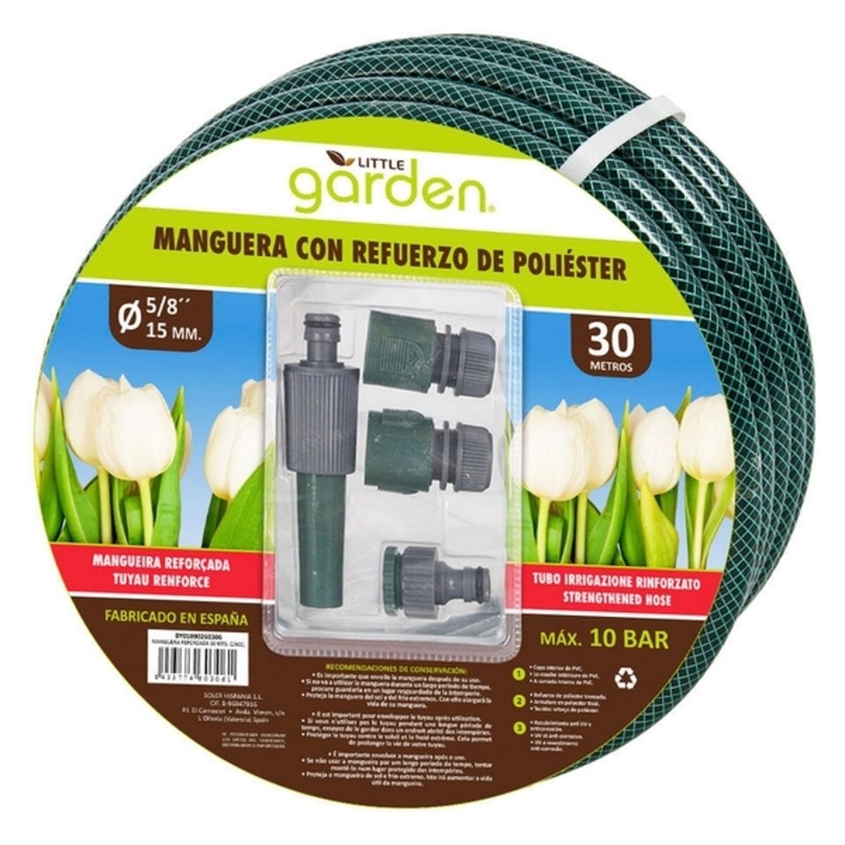 Hose Little Garden Green (30 M)-0