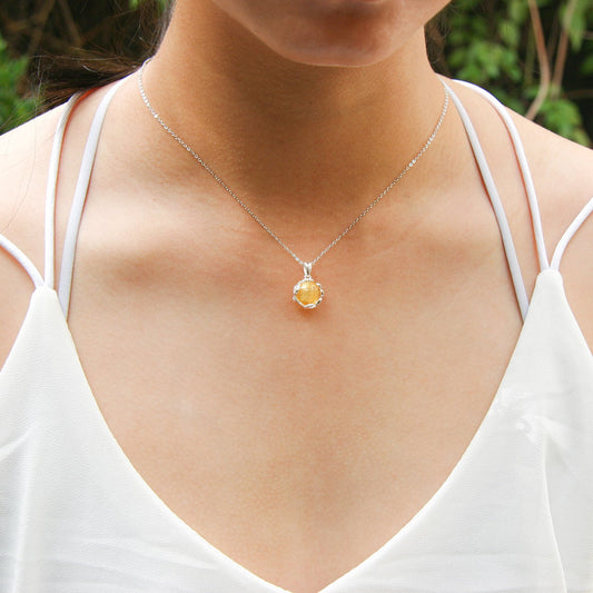 Planet Murano Aroma Necklace - Jovian Gold | Energy & Healing | Diffuse on the go | Gift For her-1