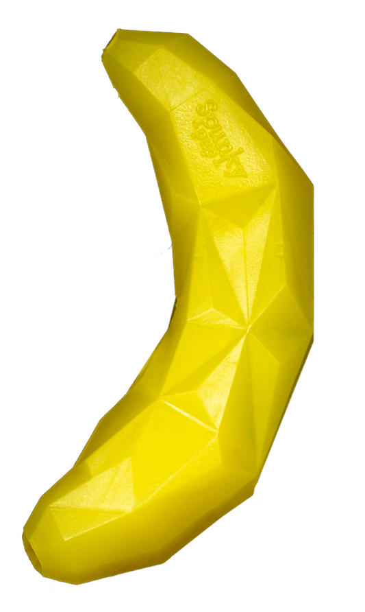 Juguete interactivo de plátano Spunky Pup para perros
