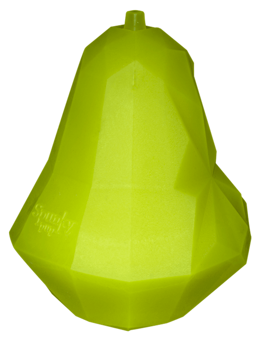Spunky Pup Interactive Apple Dog Toy for Treats and Healthy Play