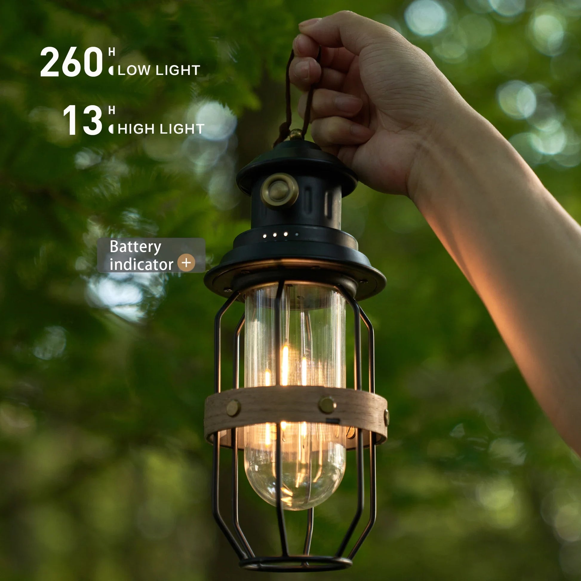 MOBI GARDEN Hanging and Stand Flexibility Camping Lantern-4