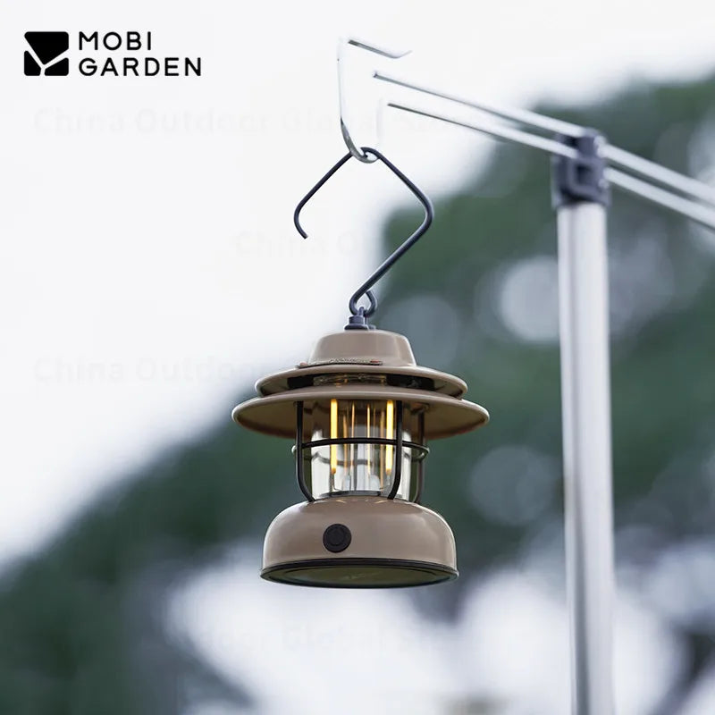 MOBI GARDEN Star Wish-Retro Portable Camping Lantern-2