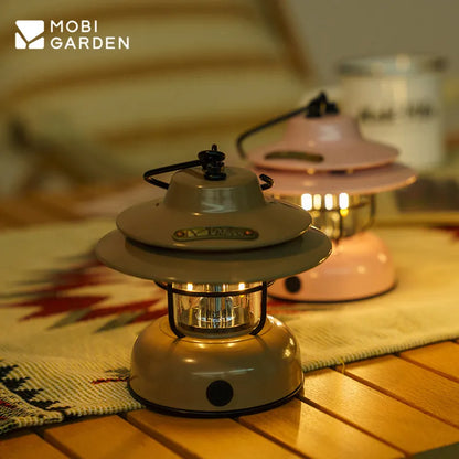 MOBI GARDEN Star Wish-Retro Portable Camping Lantern-3