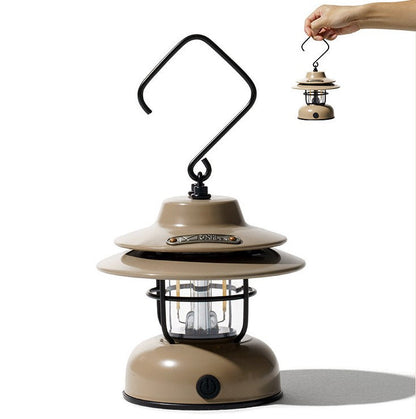 MOBI GARDEN Star Wish-Retro Portable Camping Lantern-0
